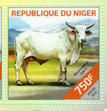 Bovid Species Stamp Gazella Dorcas Ovis Arles S/S MNH #2371-2374