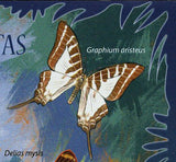 Butterflies Stamp Papilio Aegeus Papilio Ulysses S/S MNH #7249 / Bl.889