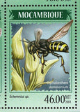 Bees Stamp Colletes Daviesanus Xylocopa Valga S/S MNH #7250-7253