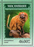 Monkeys Stamp Mico Argentatus Saguinus Imperator S/S MNH #7385-7388