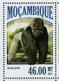 Gorillas Stamp Gorilla Gorilla Wild Animal Souvenir Sheet MNH #6987-6990