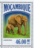 African Fauna Stamp Hippopotamus Amphibius Panthera Pardus S/S MNH #6822-6825