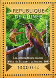 Colibris Stamp Birds Archilochus Colubris Elvira Cupreiceos S/S MNH #10932-10935
