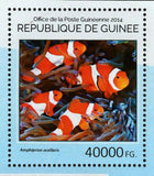 Fish Stamp Amphiprion Ocellaris Pterois Volitans S/S MNH #10681 / Bl.2431