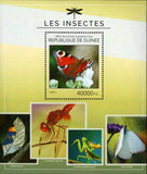 Insects Stamp Aglais Io Kallima Inachus S/S MNH #10672-10675