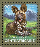 Wild Dogs Stamp Lycaon Pictus Souvenir Sheet MNH #5195-5198
