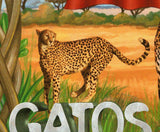 Wild Cats Stamp Panthera Leo Bleyenberghi Souvenir Sheet MNH #7976