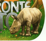 Black Rhinoceros Stamp Diceros Bicornis Souvenir Sheet MNH #7968 / Bl.1033