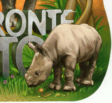 Black Rhinoceros Stamp Diceros Bicornis Souvenir Sheet MNH #7967