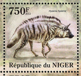 Hyenas Stamp Crocuta Crocuta Wild Animal Souvenir Sheet MNH #2109-2112