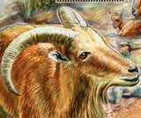 Hoofed Animals Stamp Ammotragus Lervia Souvenir Sheet MNH #2130 / Bl.158