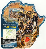 Moremi Game Reserve Stamp Botswanda Suricata Suricata S/S MNH #7296 / Bl.978