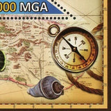 Fauna Fish Stamp Paracanthurus Hepatus Souvenir Sheet Mint NH