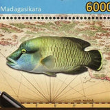 Fauna Fish Stamp Paracanthurus Hepatus Souvenir Sheet Mint NH