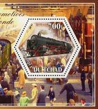 Locomotive Train Stamp Big Boy BR 02 Transportation Souvenir Sheet Mint NH