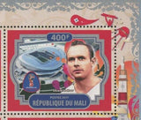 Soccer Players FIFA World Cup Ruud Gullit Roberto Baggio Gerd Muller S/S MNH