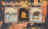 Congo Wild Animals Souvenir Sheet Explorers of Africa