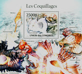 Molluscs Souvenir Sheet Mint NH