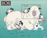 101 Dalmatians Sheep Souvenir Sheet Mint NH