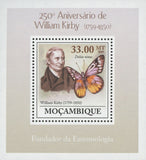 William Kirby Delias Ninus Entomology Mini Sov. Sheet MNH