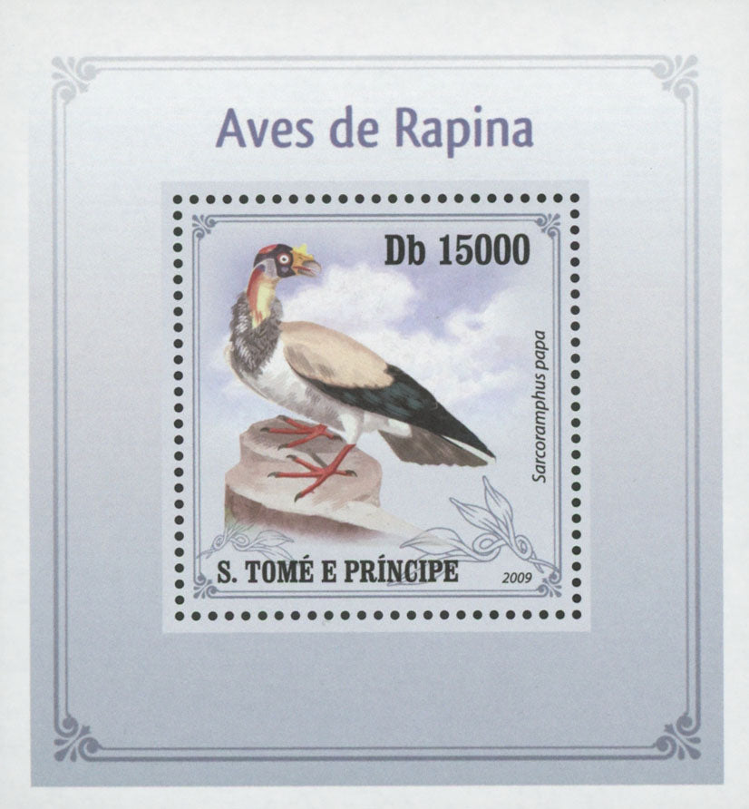 Birds of Prey Sarcoramphus Mini Sov. Sheet MNH