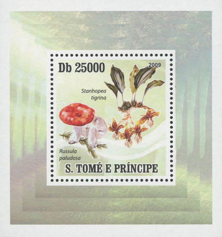 Mushrooms Russula Paludosa Mini Sov. Sheet MNH