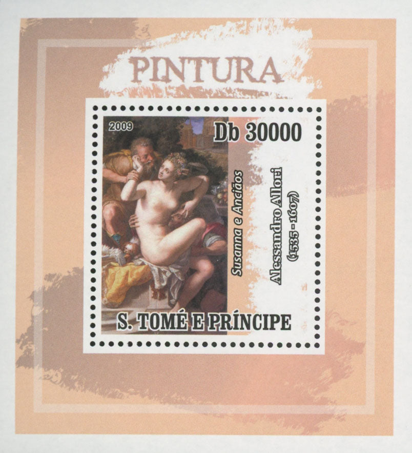 Paintings Alessandro Allori Mini Sov. Sheet MNH