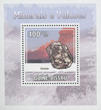 Minerals and Volcanos Stamp Pirrotite Mini Sov. Sheet MNH