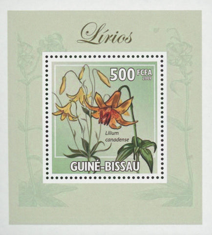 Lilies Canadian Flower Plant Mini Sov. Sheet MNH
