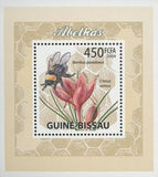 Bees Plants Flowers Bombus Paradoxus Mini Sov. Sheet MNH