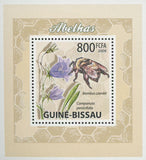 Bees Plants Flowers Bombus Czerskii Mini Sov. Sheet MNH