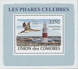 Famous Lighthouses Seagull Pelican Europa Point Mini Sov. Sheet MNH