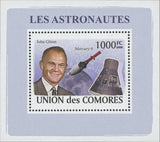Astronaut John Glenn Space Mini Sov. Sheet MNH Mint