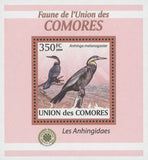 Bird Stamp Darter Anhinga Melanogaster Mini Sov. Sheet MNH