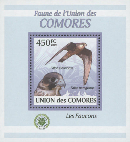 Falcons Stamp Eleanorae Birds Mini Sov. Sheet MNH