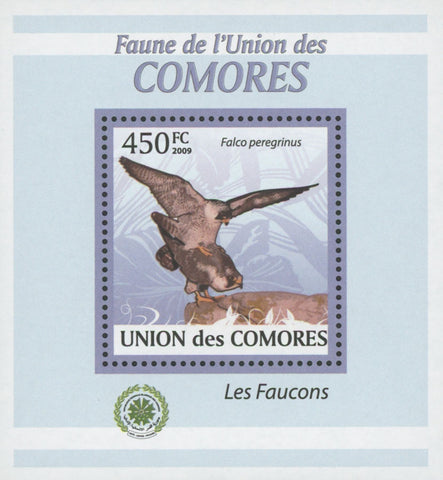 Falcons Bird Stamp Peregrinus Mini Sov. Sheet MNH