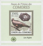 Eagle Stamp Milvis Migrans Birds Nest Fauna Mini Sov. Sheet MNH