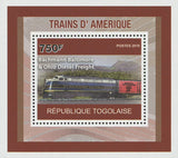 American Trains Bachmann Baltimore Mini Sov. Sheet MNH