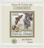 Bat Stamp Pteropus Seychellensis Passion Fruit Mini Sov. Sheet MNH
