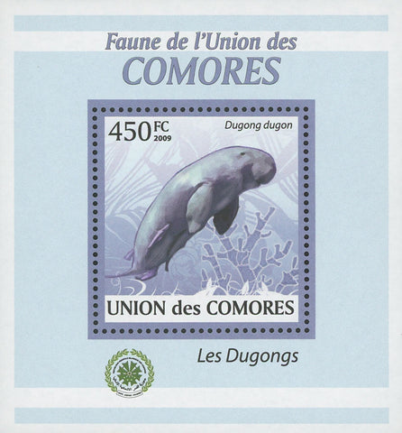 Dugongs Dugong Ocean Mini Sov. Sheet MNH