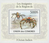 Spiders Cheiracanthium Mini Sov. Sheet MNH