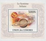 Solar System Sun Saturn Planets Mini Sov. Sheet MNH