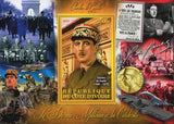 Cote D'Ivoire Charles de Gaulle General Military France Souvenir Sheet Mint NH
