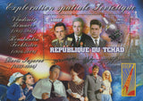 Soviet Exploration Space Astronautics Historical Figures Sov. Sheet Mint NH