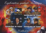 Soviet Exploration Astronautics Space Voskhod 2 Imperforated Sov. Sheet of