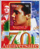Cameroon Elvis Presley Rock n' Roll Singer Famous Star Souvenir Sheet Mint NH