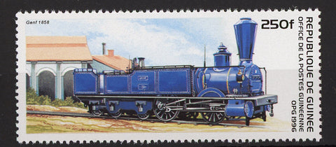 Genf 1858 Geneva Train Station Historical Places Individual Stamp Mint NH