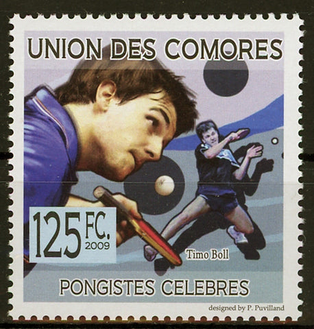 Ping Pong Champions Timo Boll Sport Individual Stamp Mint NH