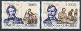 David Livingstone Africa Serie Set of 2 Stamps Mint NH