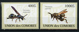 Bee Flying Insect Serie Set of 2 Stamps Mint NH